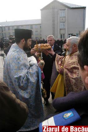 Inspectoratul Judetean de Jandarmi Bacau inaugurare sala de spor