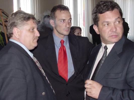 Arhiva foto: Corneliu Iacobov, Radu Mazăre și Adi Șerban
