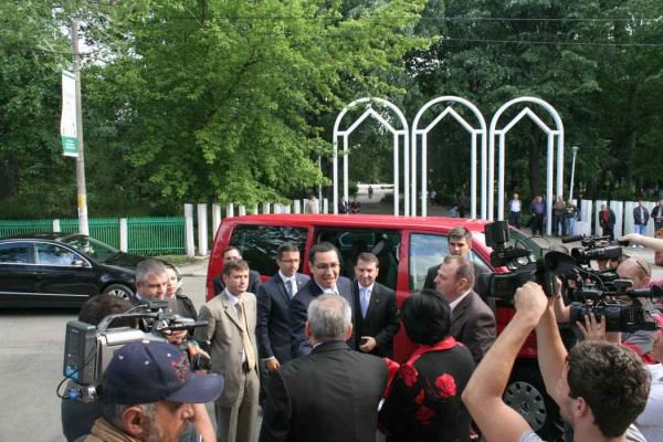 Victor Ponta în Bacău, 25 mai 2012
