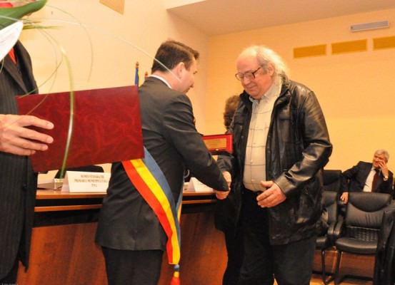 Paul Grigoriu - cetatean de onoare al Bacăului (31 martie 2012)