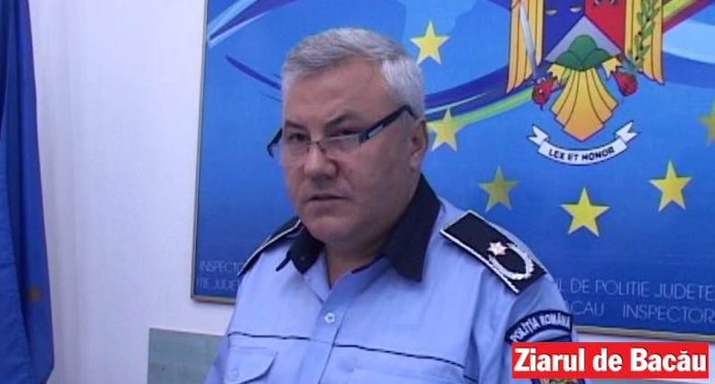 inspectorul şef al Inspectoratului de Poliţie Judeţean Bacău