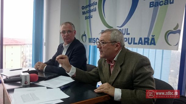 Deputatul Valerian Vreme și dr. Mircea Blănaru