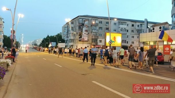 proteste in bacau