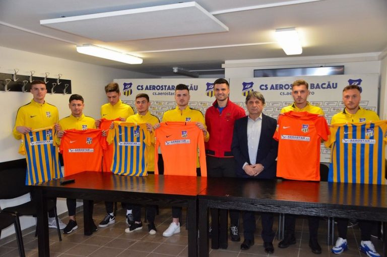 Prezentare jucători achiziționați de Aerostar Bacau în pauza competițională