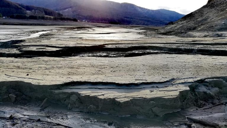 peisaj lacul valea uzului