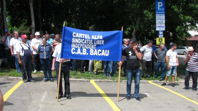 greva compania de apa bacau
