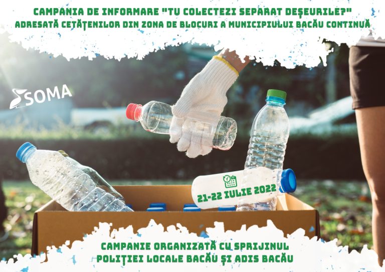 campanie informare Soma Bacau iulie